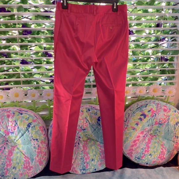 Moda International cranberry red satiny feel pants - Picture 4 of 8